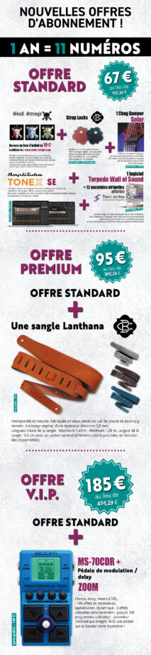 Abonnement papier | Guitare Xtreme