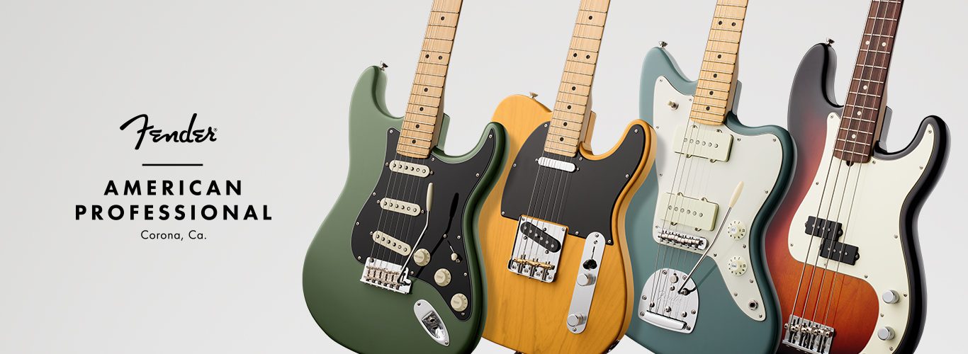 Fender lance la gamme American Professionnal