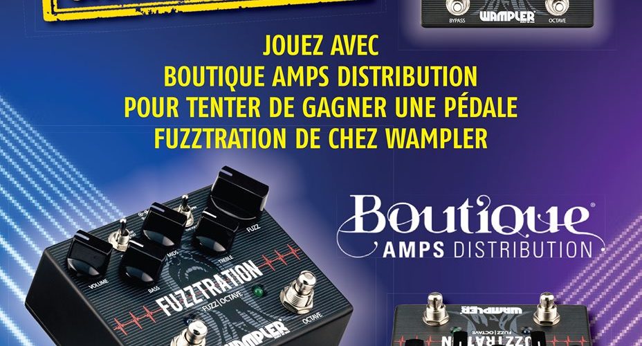 [ GIVE AWAY Boutique Amps Distribution / Wampler ]