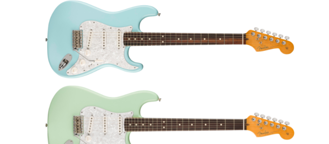 Fender Cory Wong Stratocaster : 2 nouvelles couleurs ” fun ” pour l’été