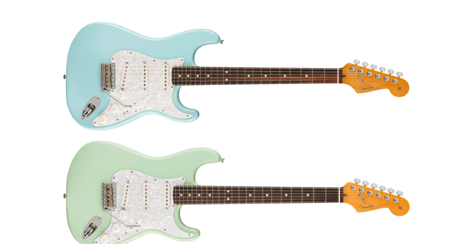 Fender Cory Wong Stratocaster : 2 nouvelles couleurs ” fun ” pour l’été