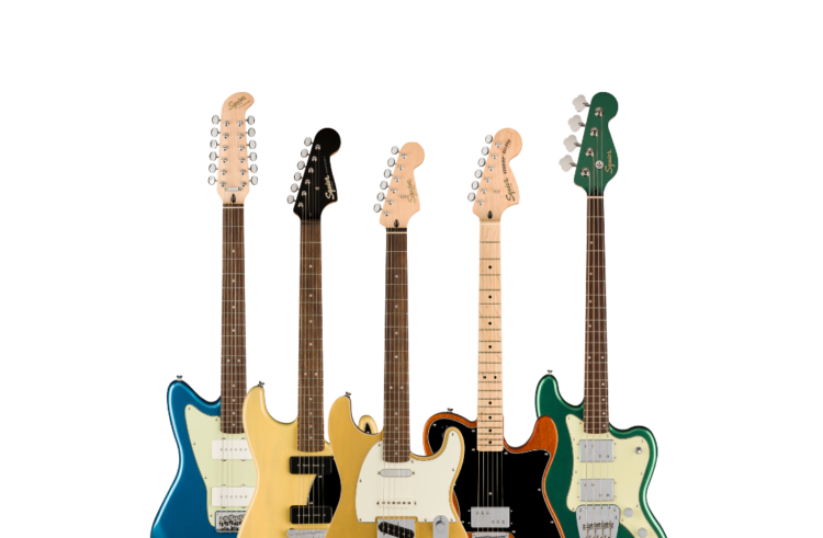 Squier annonce 5 nouveaux modèles pour la série Paranormal