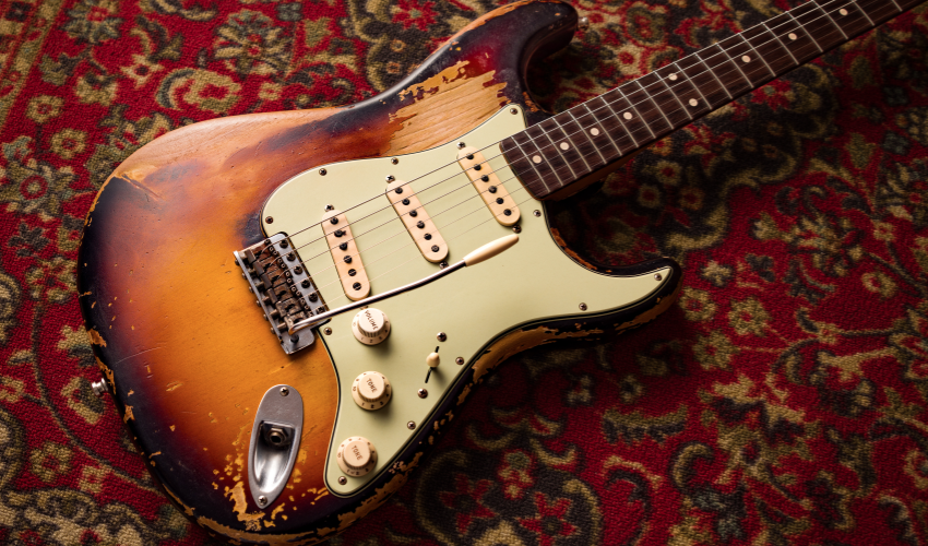 Fender Custom Shop : une strat Masterbuilt pour John Frusciante