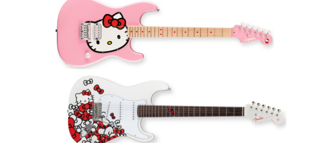 Fender célèbre le cinquantième anniversaire de Hello Kitty