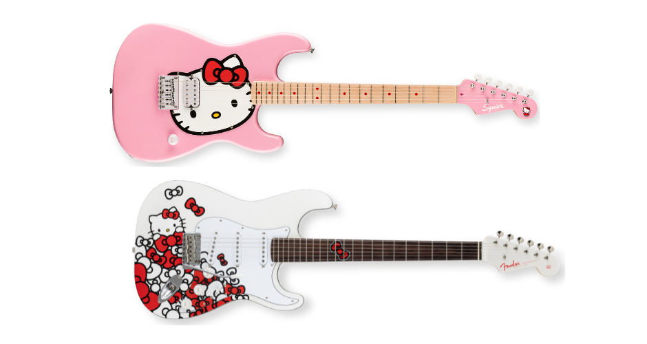 Fender célèbre le cinquantième anniversaire de Hello Kitty