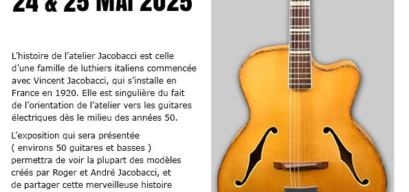 Expo Jacobacci lors du Guitare Village Fest