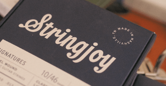 STRINGJOY – la corde premium « made in Nashville »