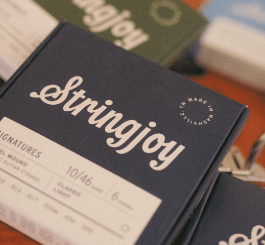 STRINGJOY – la corde premium « made in Nashville »