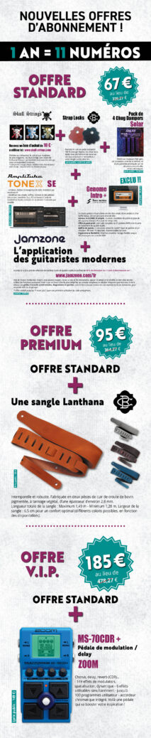 Abonnement papier | Guitare Xtreme